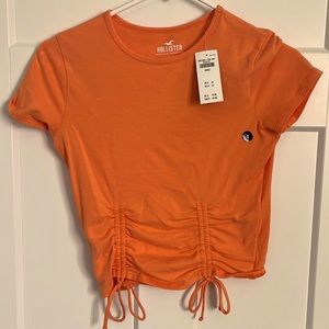Hollister Orange Baby Tee | Size S